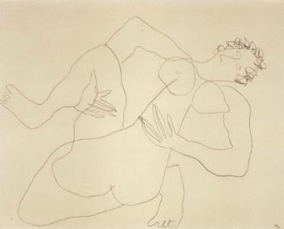 Nu se tenant les cuisses by Henri Laurens