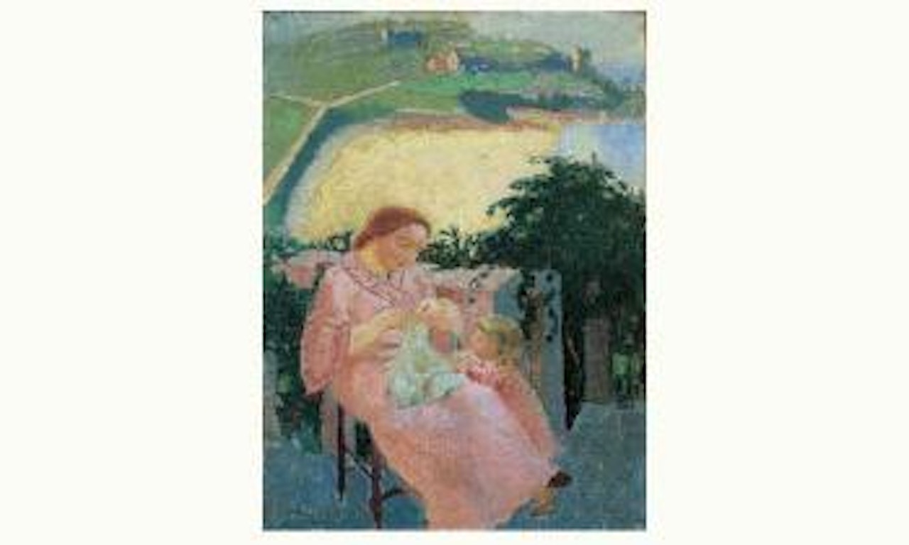 Maternite rose by Maurice Denis
