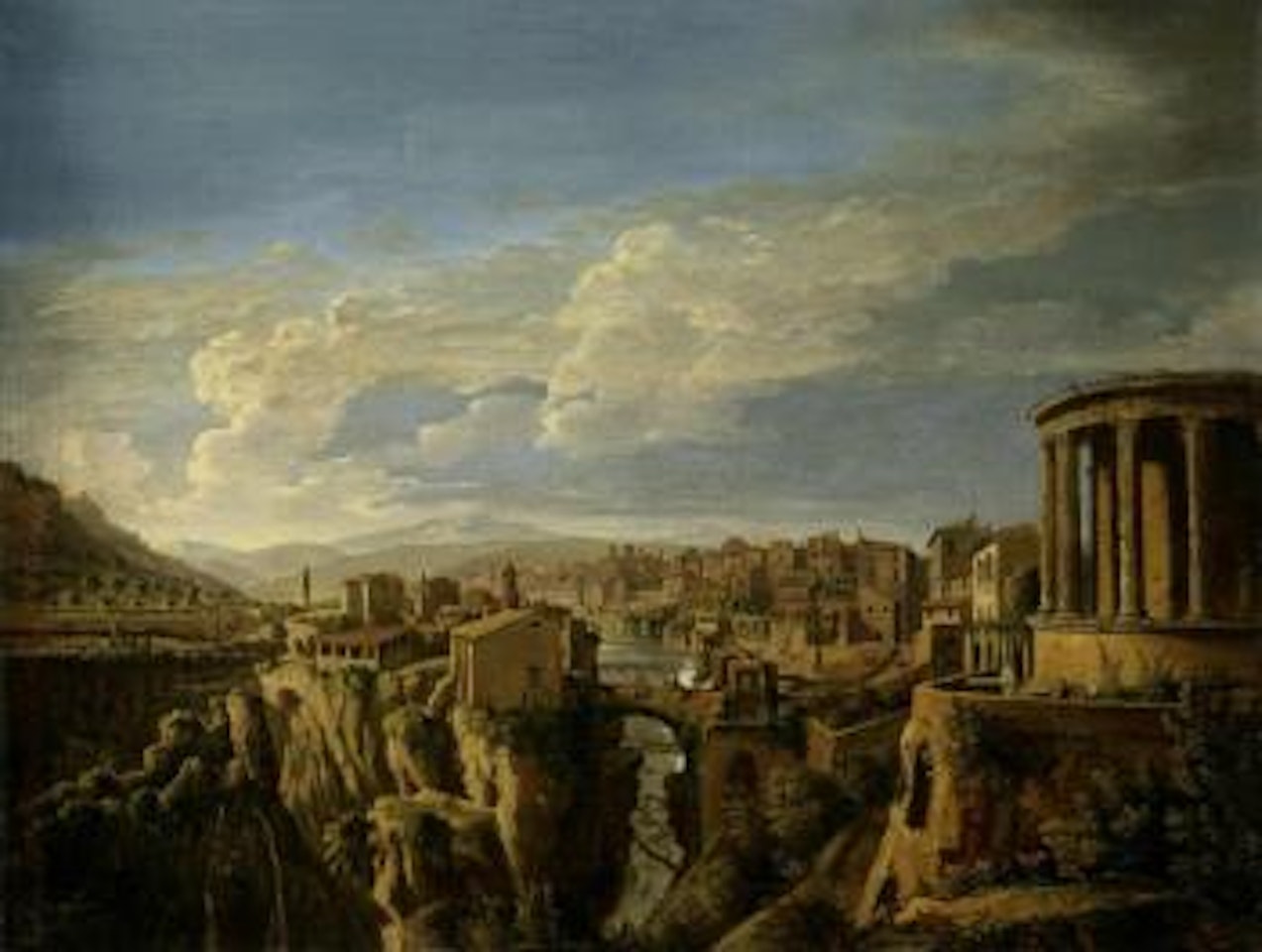 View of Tivoli by Gaspar van Wittel