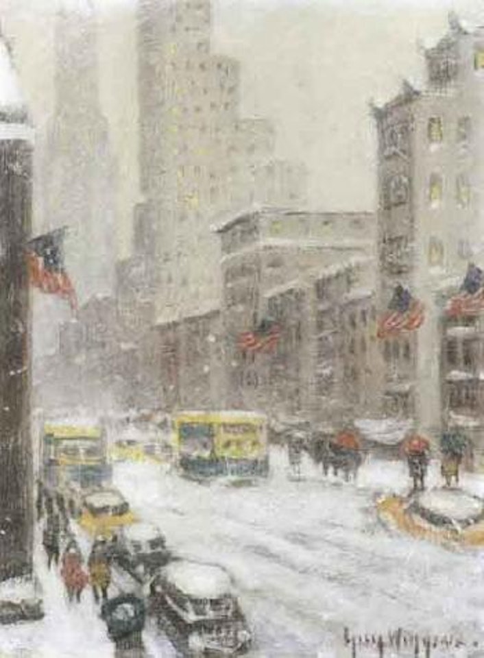 Midtown Manhattan by Guy Carleton Wiggins