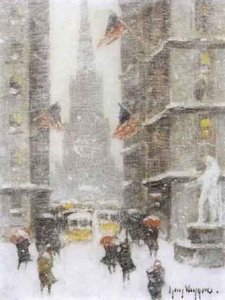 Wall Street and Old Trinity by Guy Carleton Wiggins