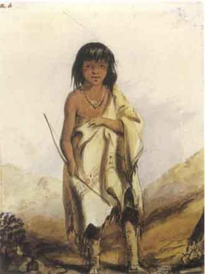 Louison Crevier by Alfred Jacob Miller