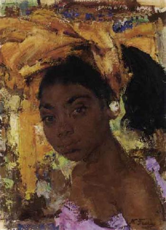 Balinese girl by Nicolai Fechin