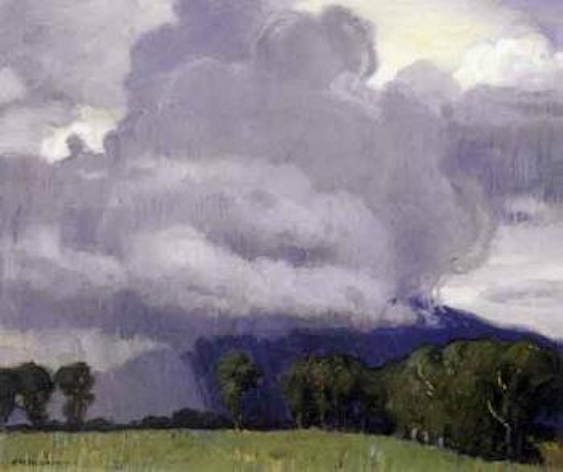 Cloudburst by Ernest Martin Hennings