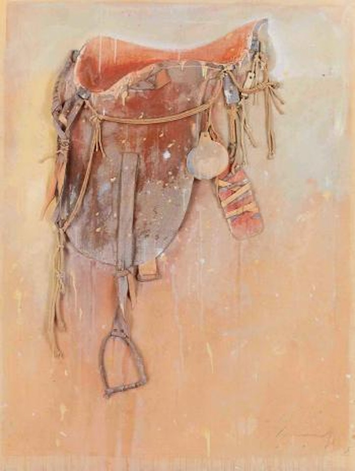 Saddle by Tim Storrier