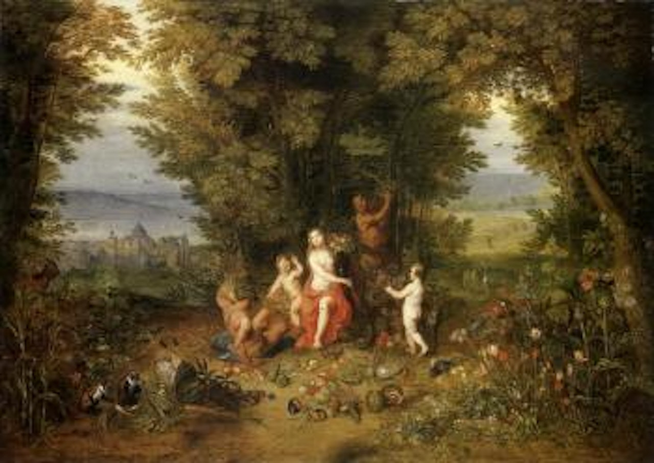 Allegory of Earth by Pieter van Avont by Jan Brueghel the Younger