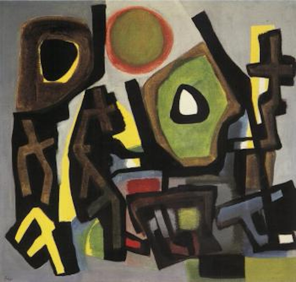 Stones by Fritz Winter