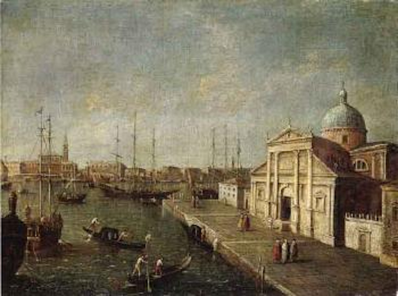 Venice, view of San Giorgio Maggiore by Michele Marieschi