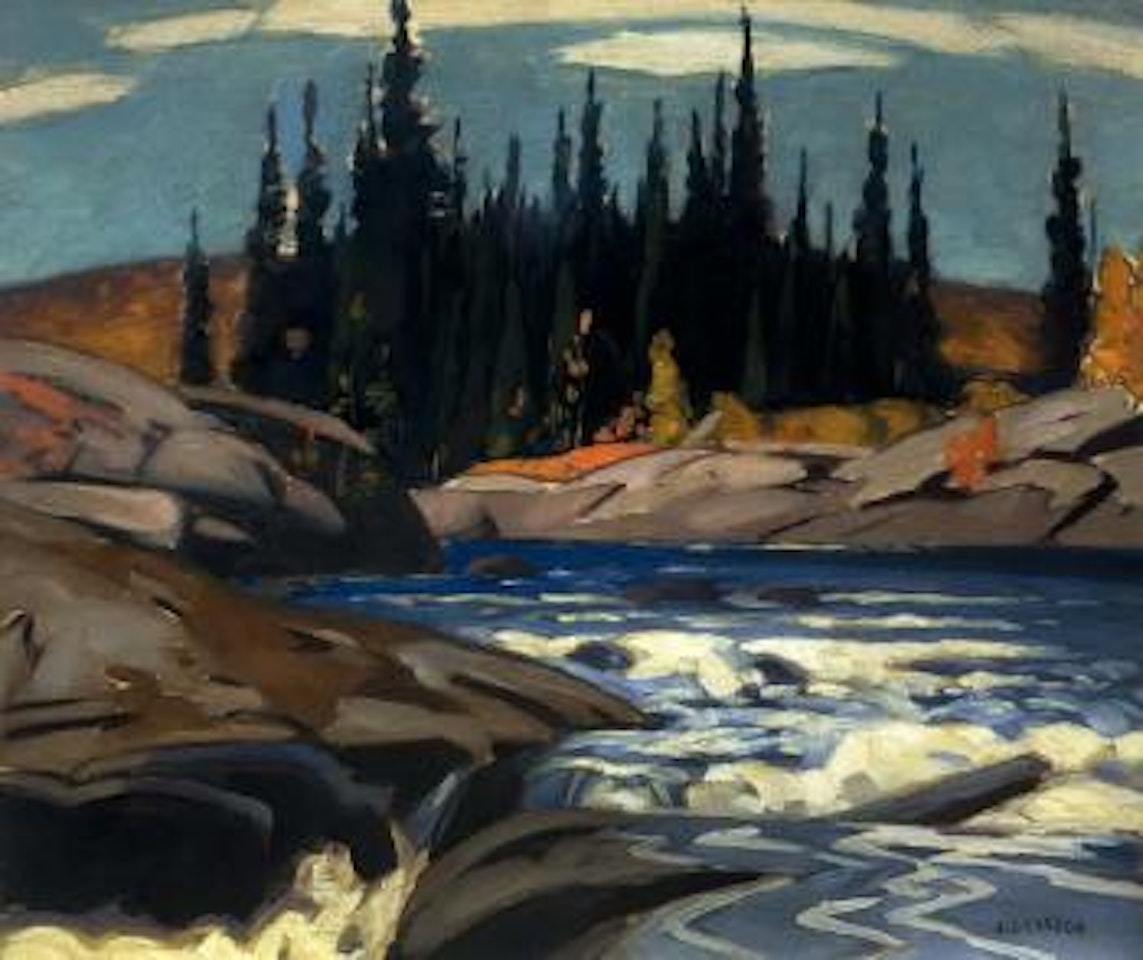 Madawaska River near Whitney by Alfred Joseph Casson