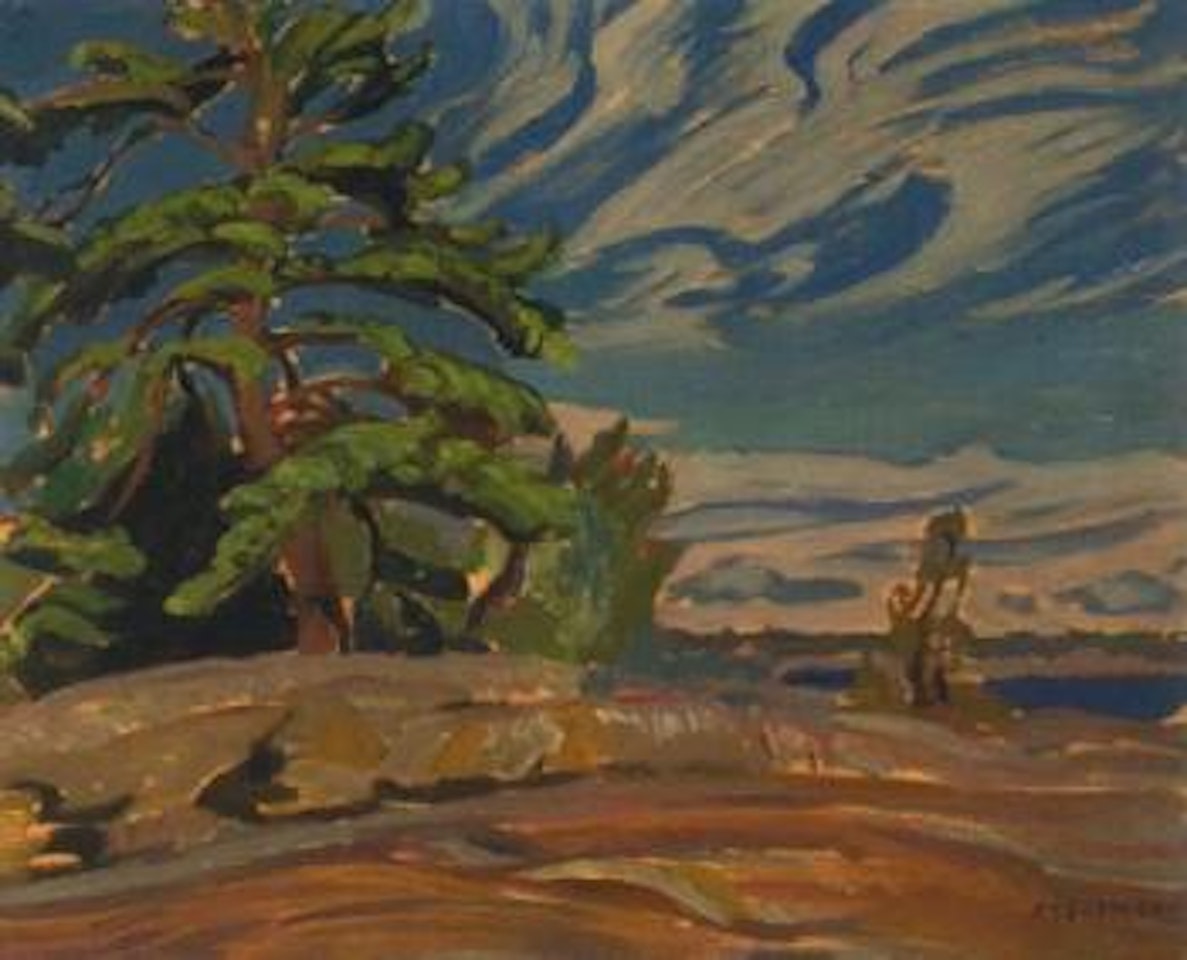 Windswept tree by Alexander Young Jackson