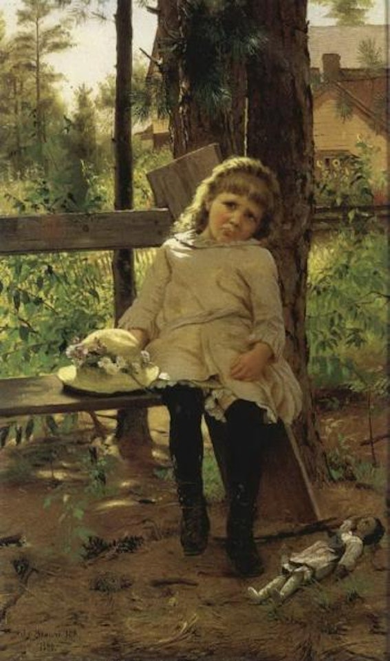 Golden locks by John George Brown