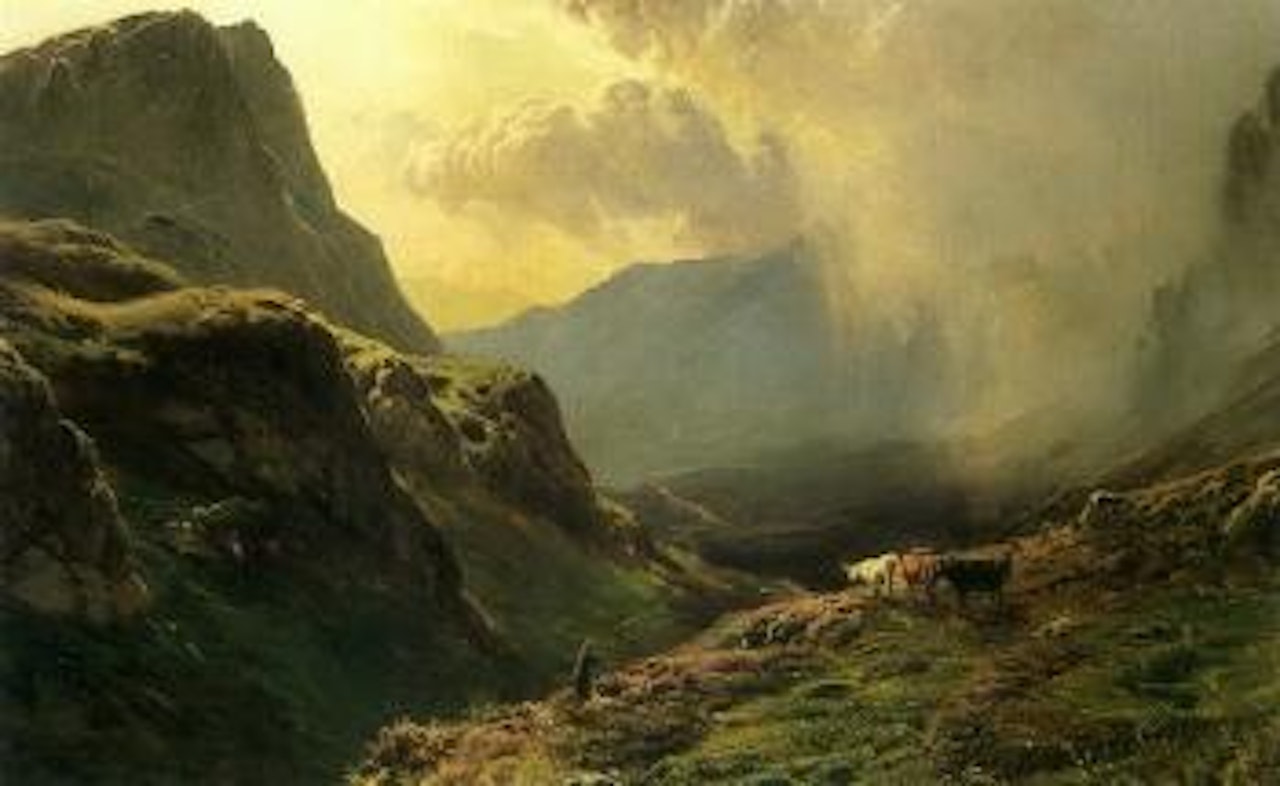 Honester Grag, Cumberland by Sidney Richard Percy