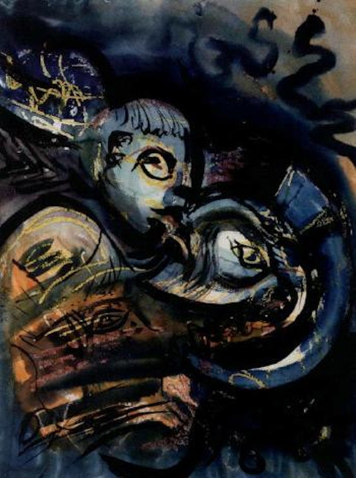 Kiss of Judas, Pamplona Cathedral by John Piper