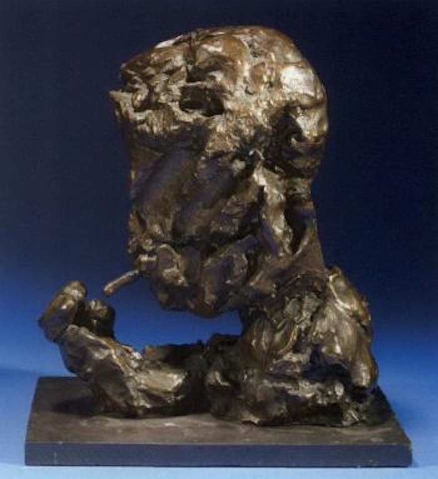 Cigarette smoker by Anthony Caro