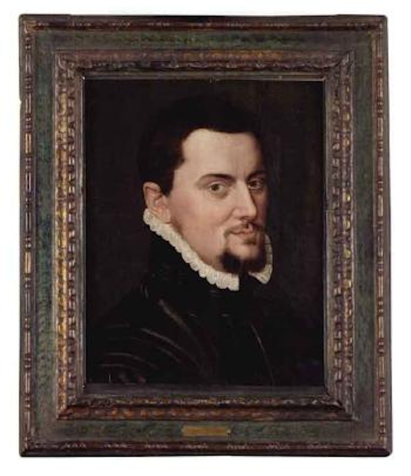 Portrait of young man wearing Spanish costume by Adriaen Thomas Key