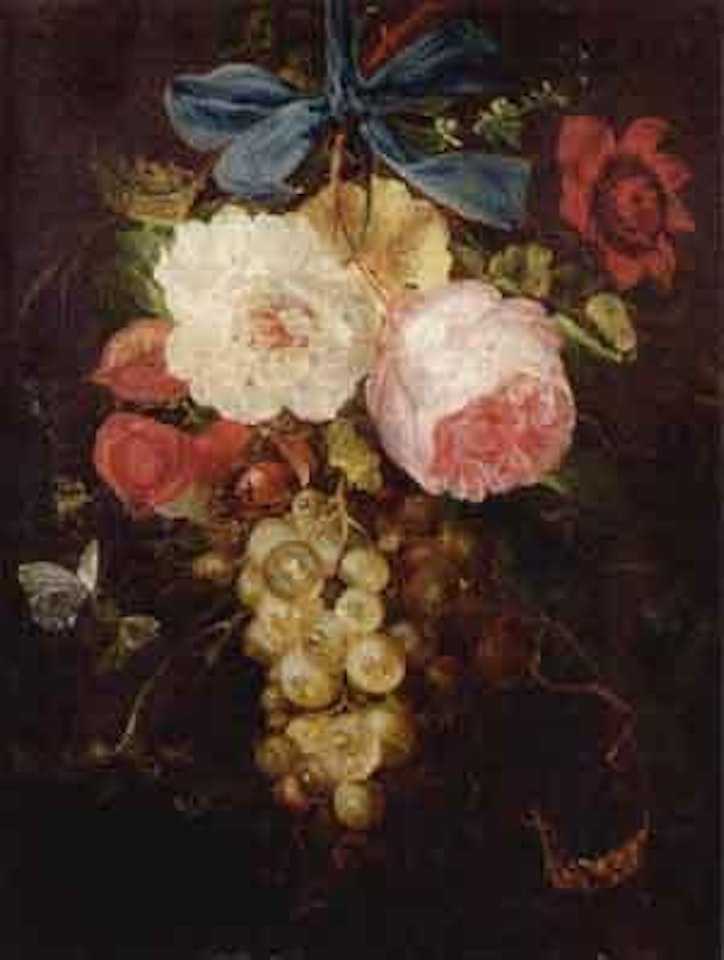 Still life of flowers and fruit by Jan Davidsz de Heem