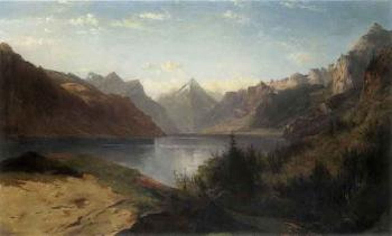 Lac des Quatre Cantons by Alexandre Calame