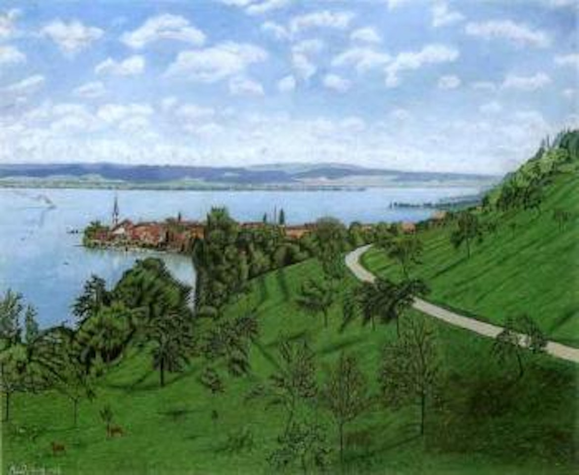 Berlingen and the Reichenau by Adolf Dietrich