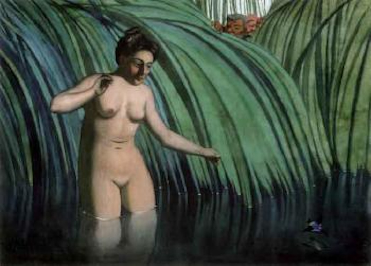 Suzanne et les vieillards by Félix Vallotton