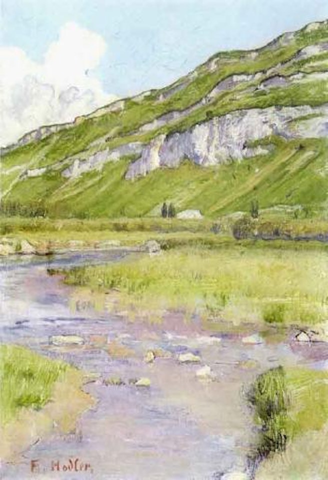 Am Petit Saleve by Ferdinand Hodler