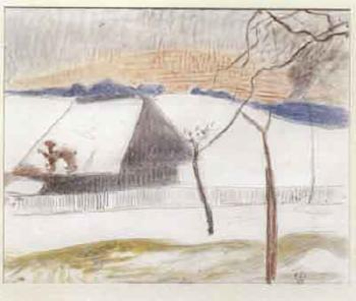 Winter on the Oschwand by Cuno Amiet