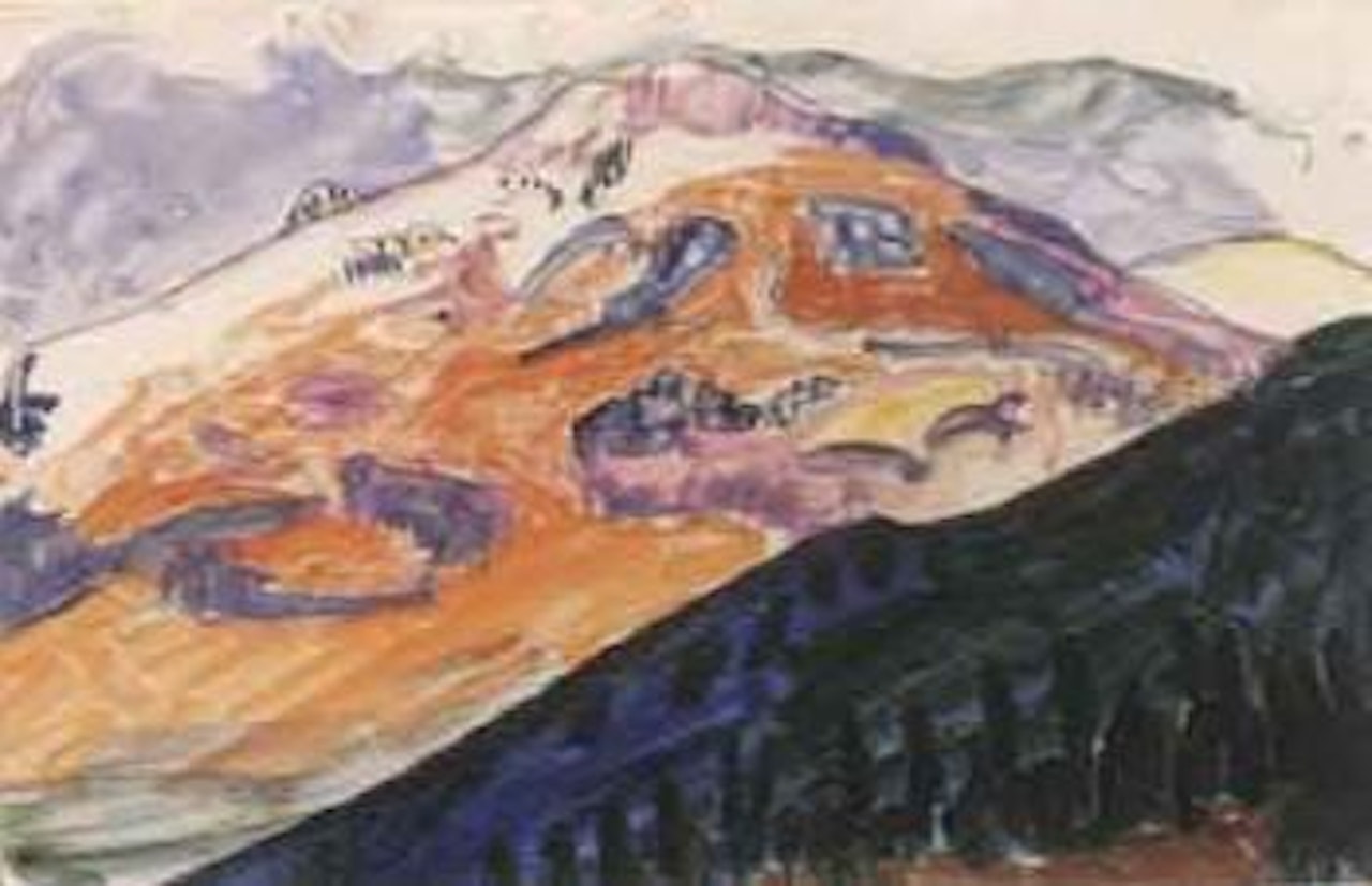 Hornberg from Kalberhoni by Cuno Amiet