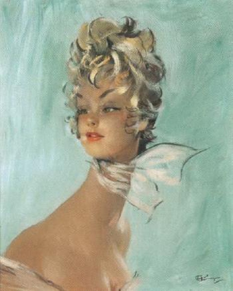 Nadine by Jean Gabriel Domergue