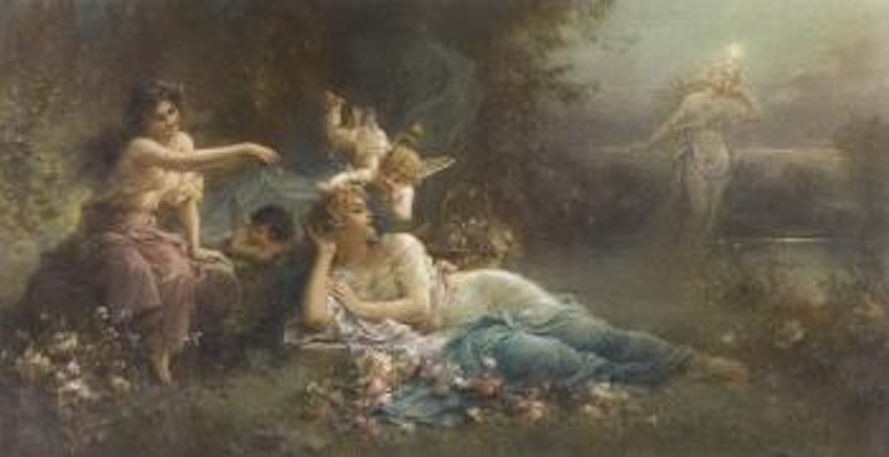 Mythological scene by Hans Zatzka