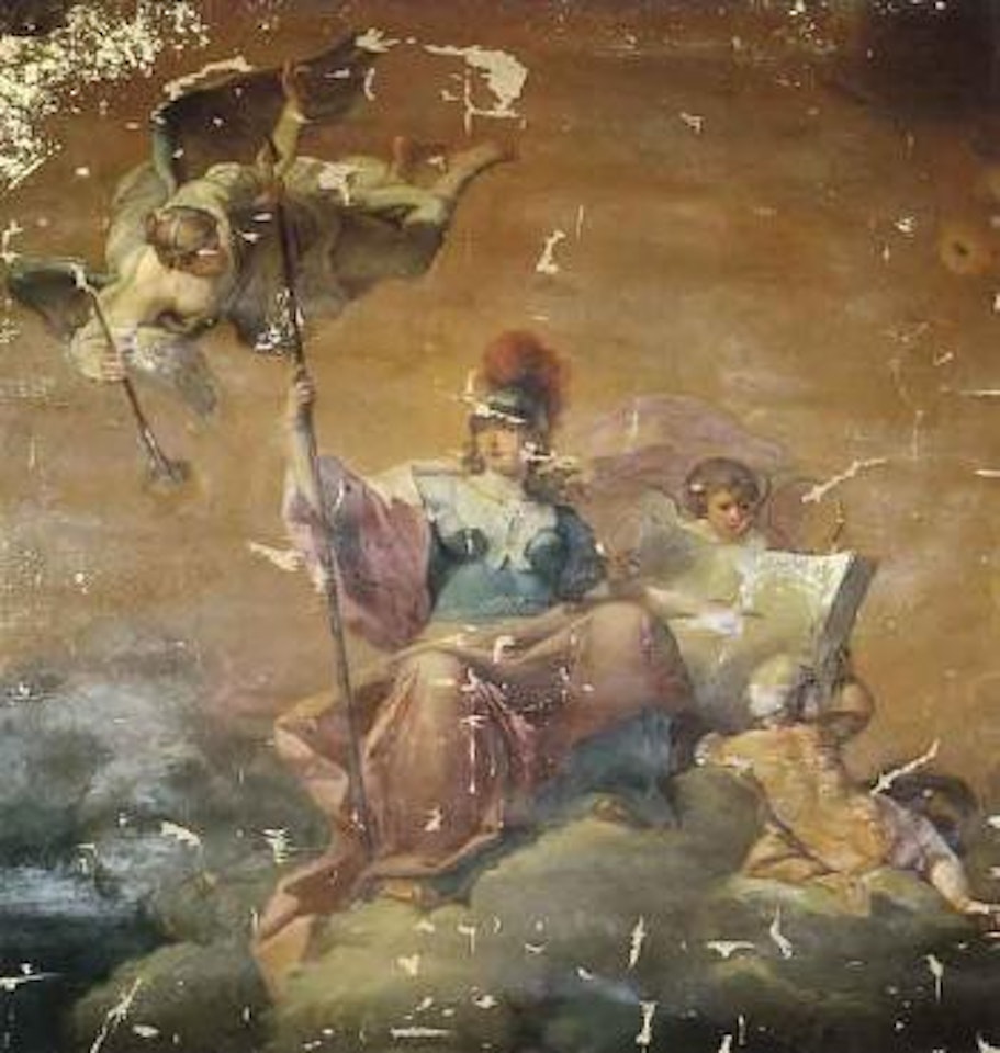 Minerve et la Renommee by French School