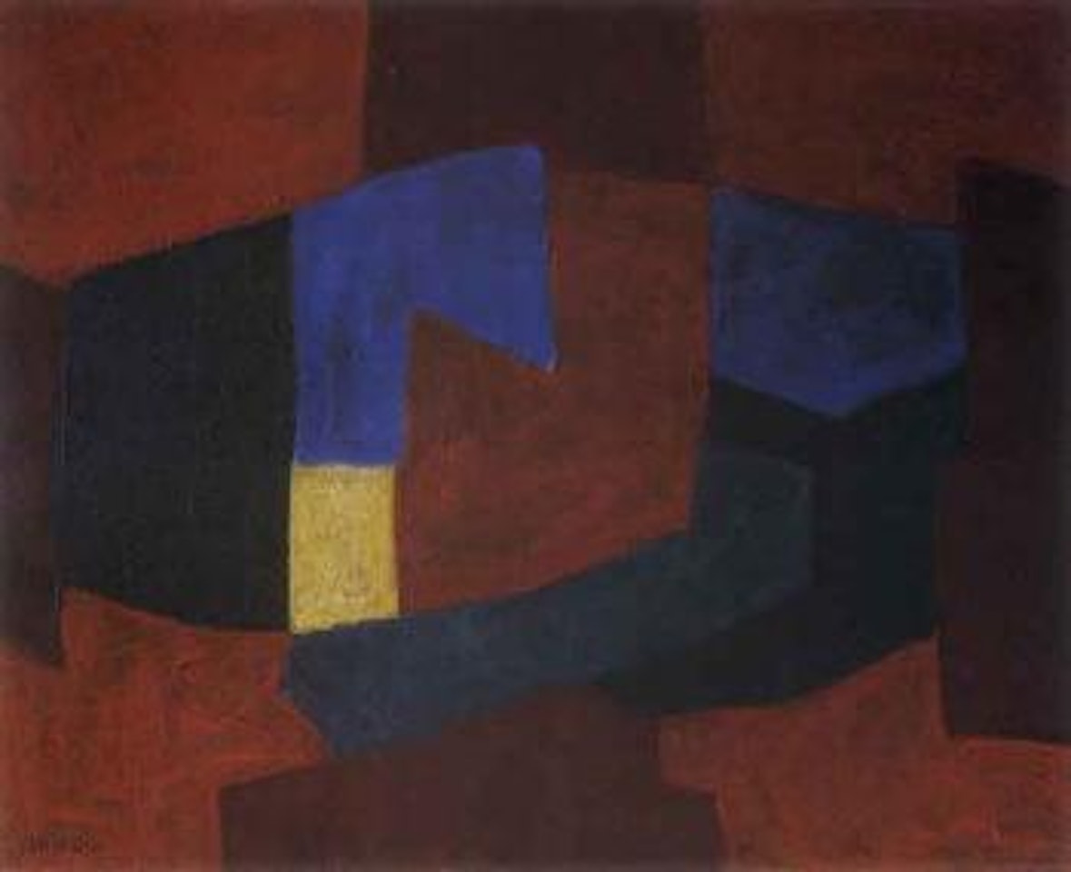 Composition rouge by Serge Poliakoff