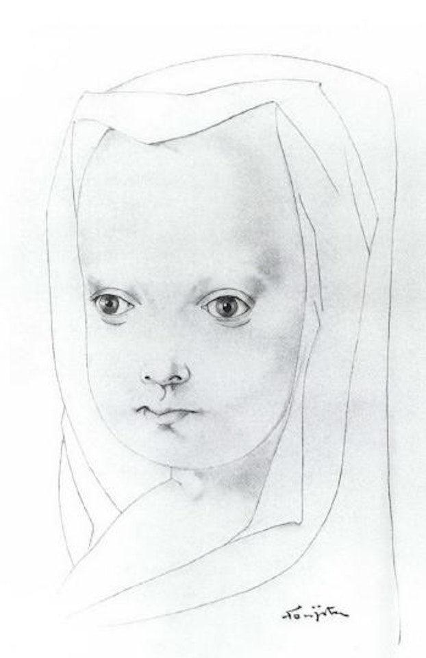 Portrait d'enfant by Leonard Tsuguharu Foujita