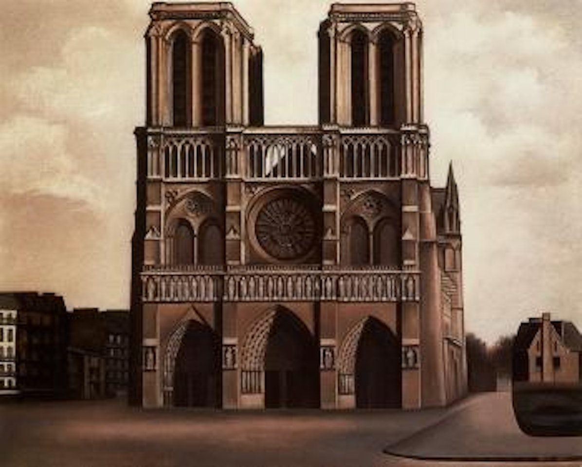 Notre-Dame de Paris by Auguste Herbin
