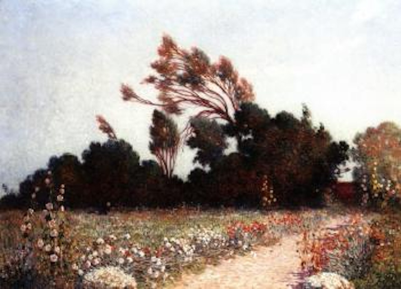 Le chemin du jardin de Kervadu by Ferdinand du Puigaudeau