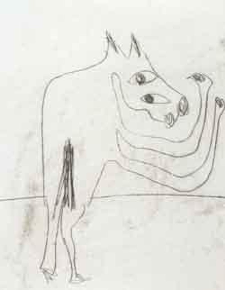 Untitled - horse by Sidney Nolan