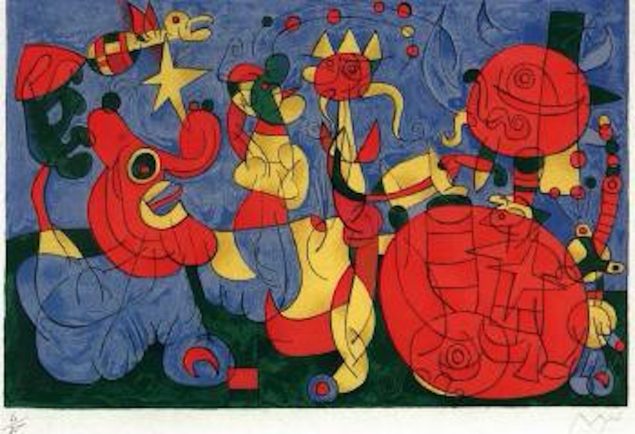 Suites pour ubu roi, teriade, Paris by Joan Miró