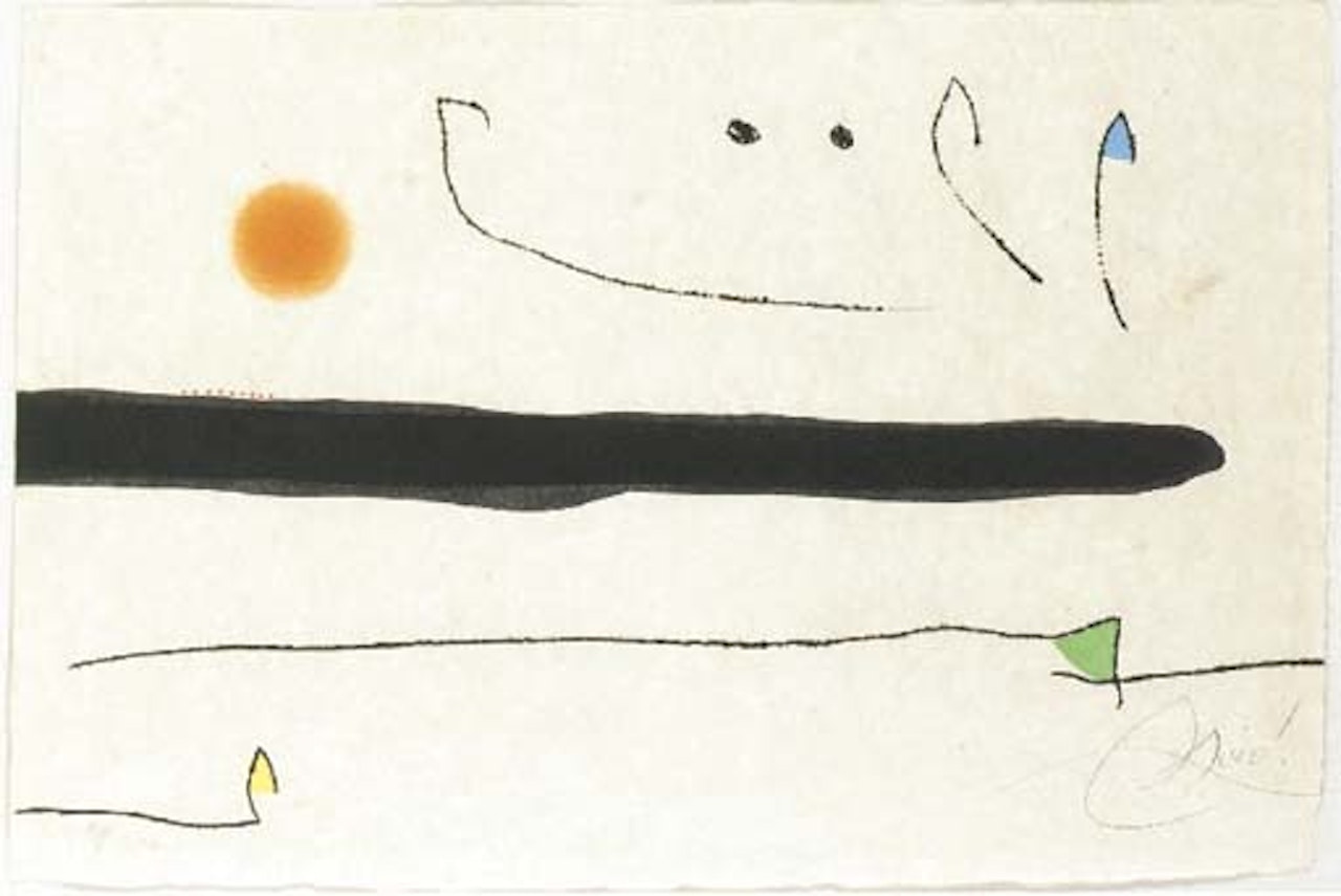 Le marteau sans morteau Maitre by Joan Miró
