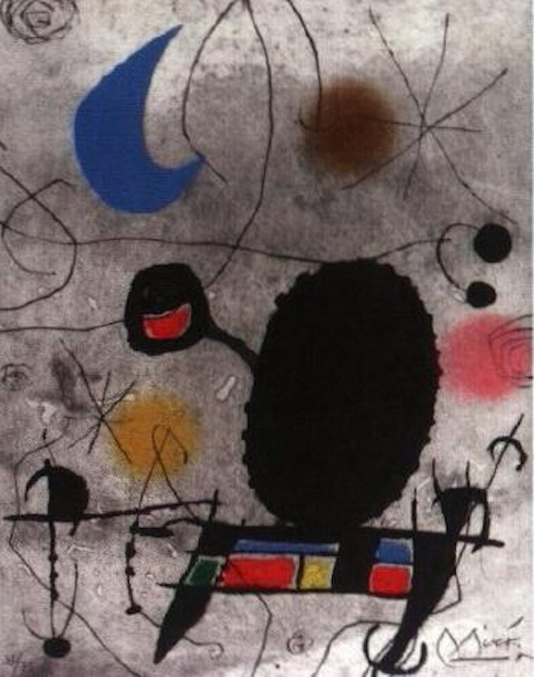 Miro, oiseau solaire by Joan Miró