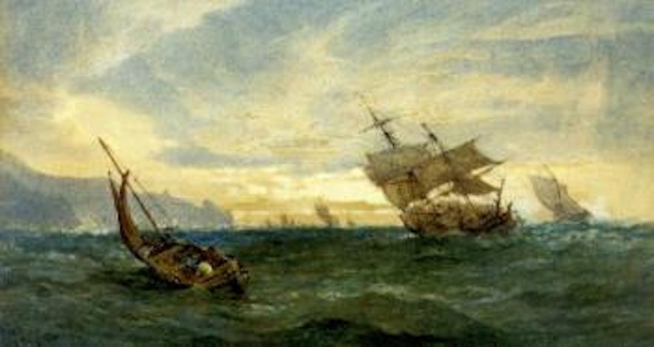 Heading home by Edward Duncan