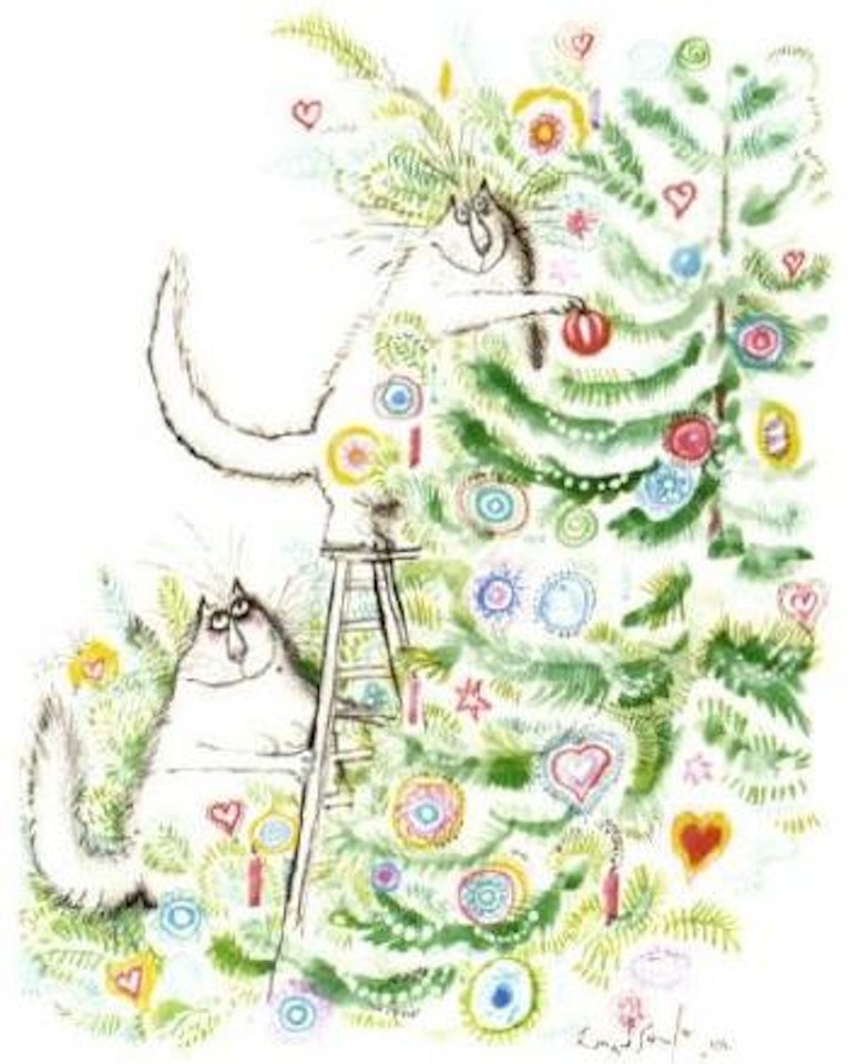 Christmas Eve by Ronald Searle