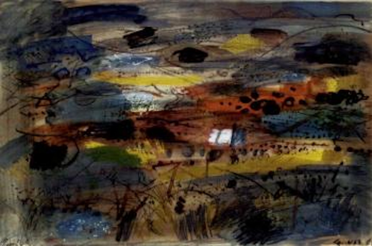 Pembrokeshire, distant prospect by John Piper