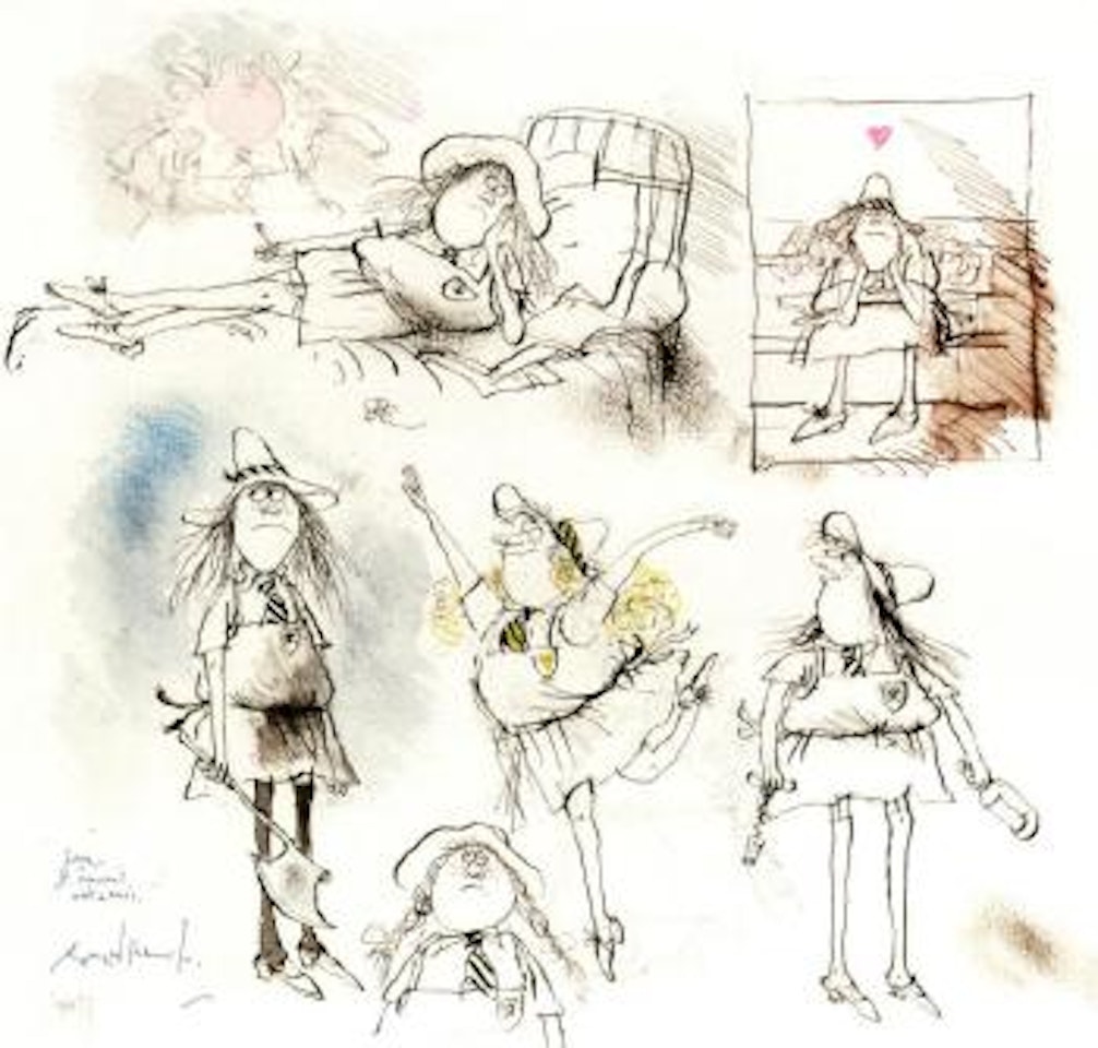 St Trinians by Ronald Searle