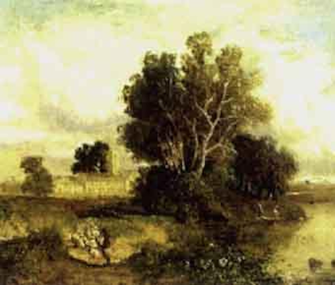 Dedham village, Suffolk by John Constable