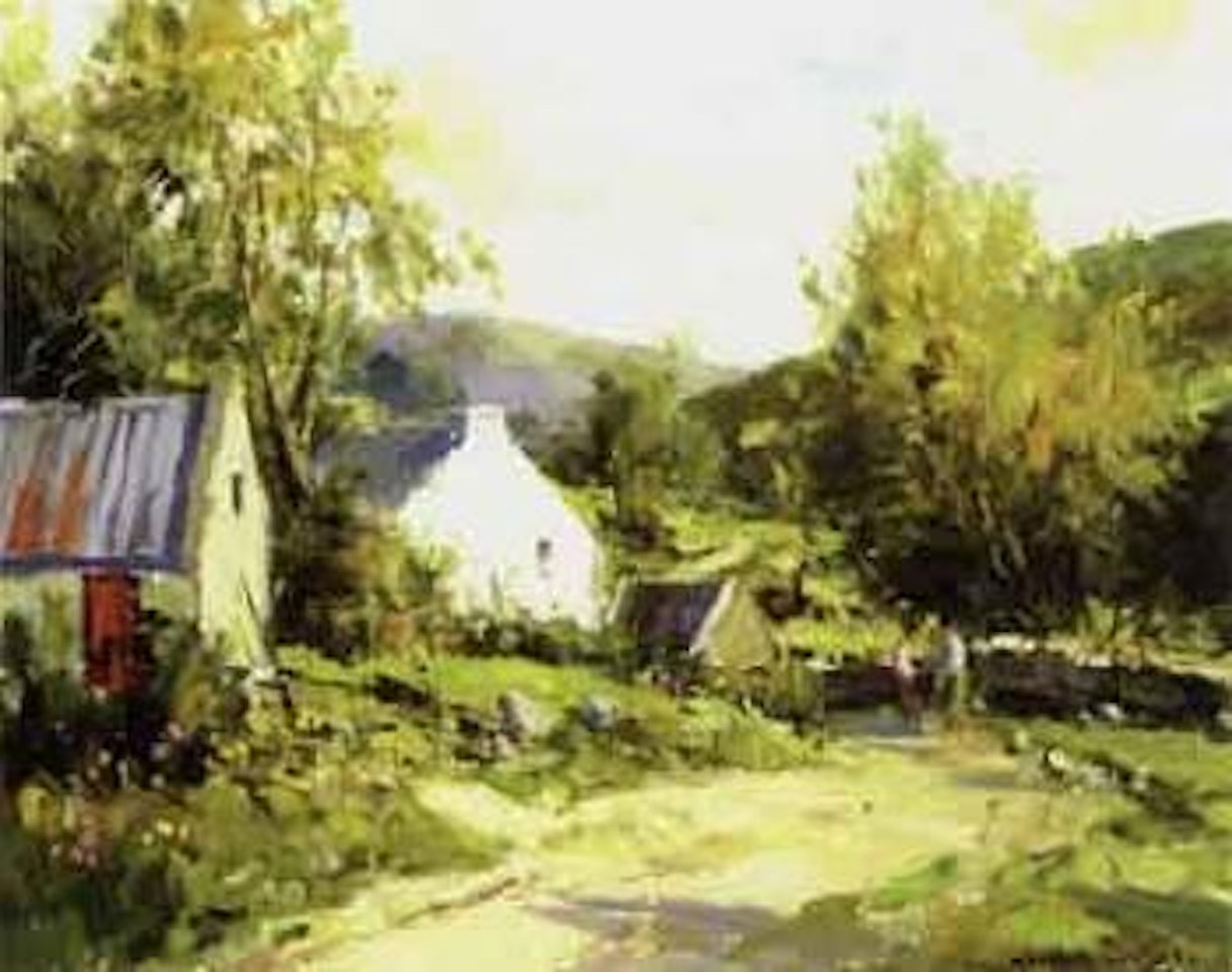 Farmstead Glendun Co Antrim by Maurice Canning Wilks