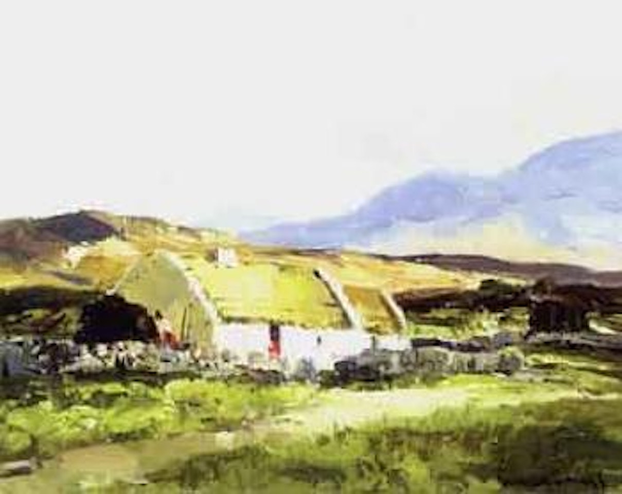 Connemara cottage by Maurice Canning Wilks