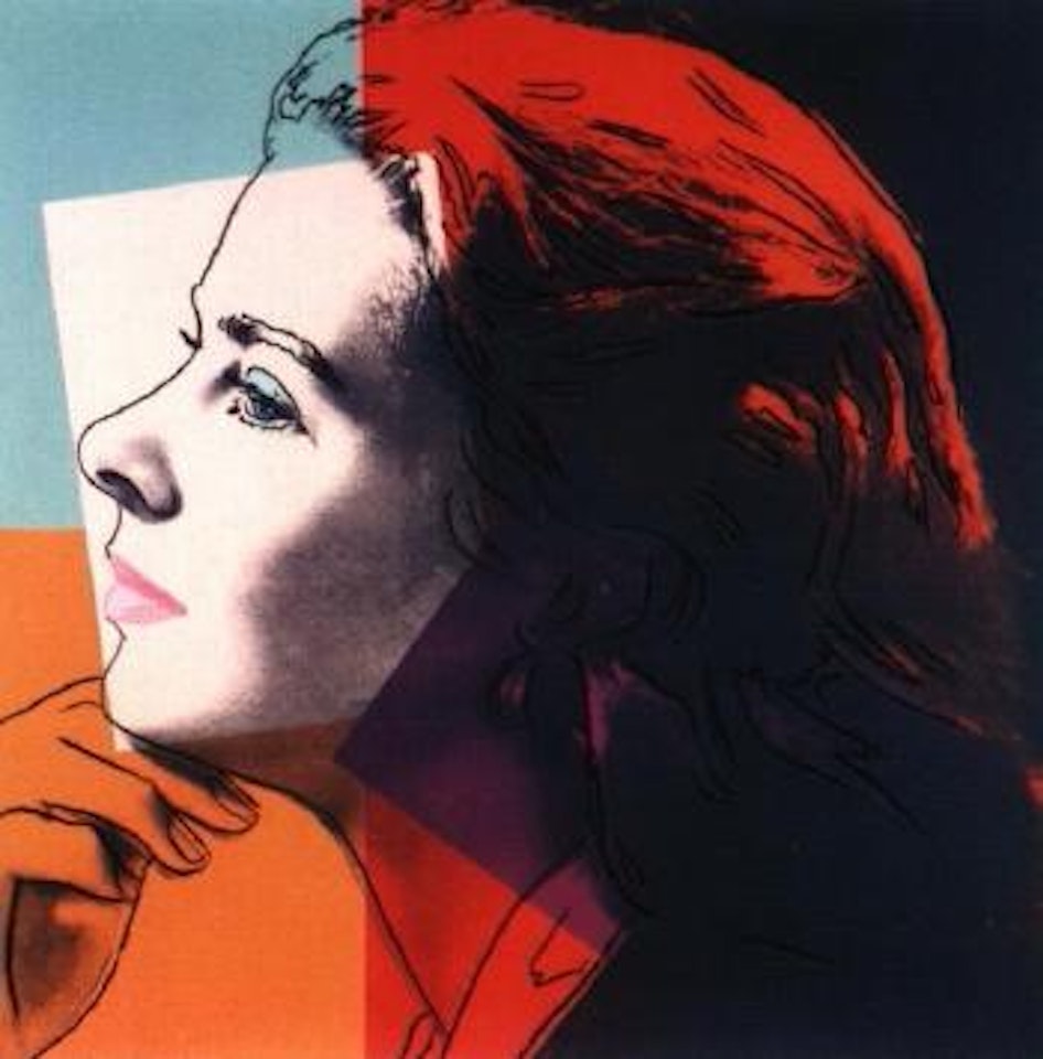 Ingrid Bergman, herself by Andy Warhol