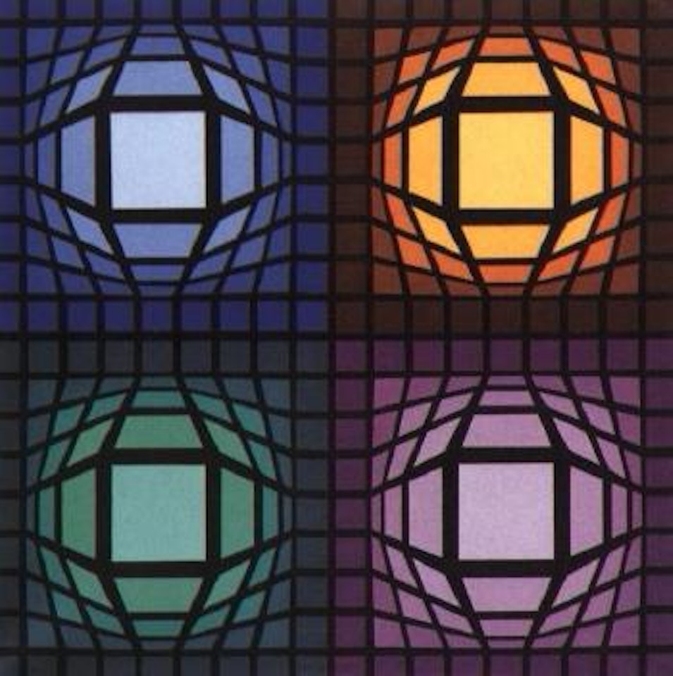 Cain by Victor Vasarely