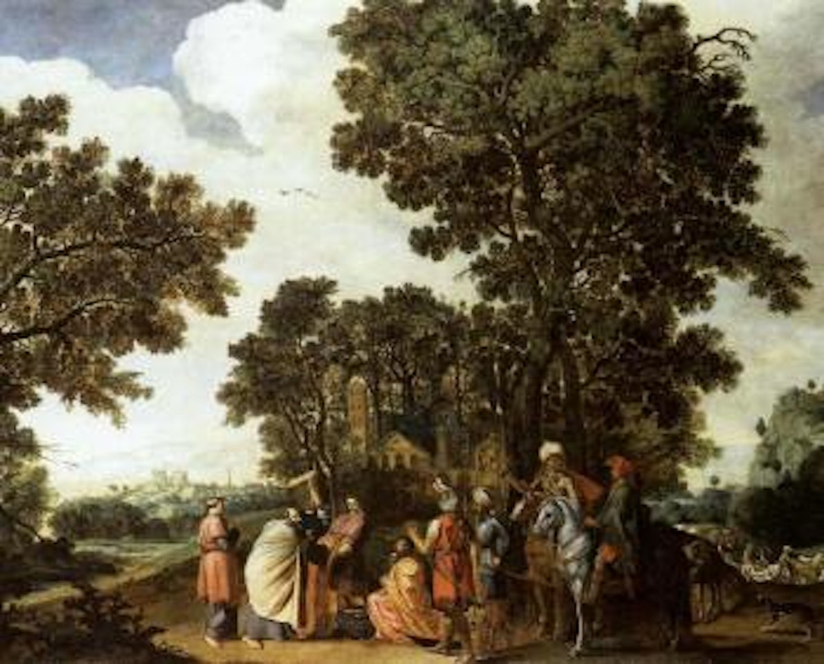 Naan and Eliseo by Flemish School