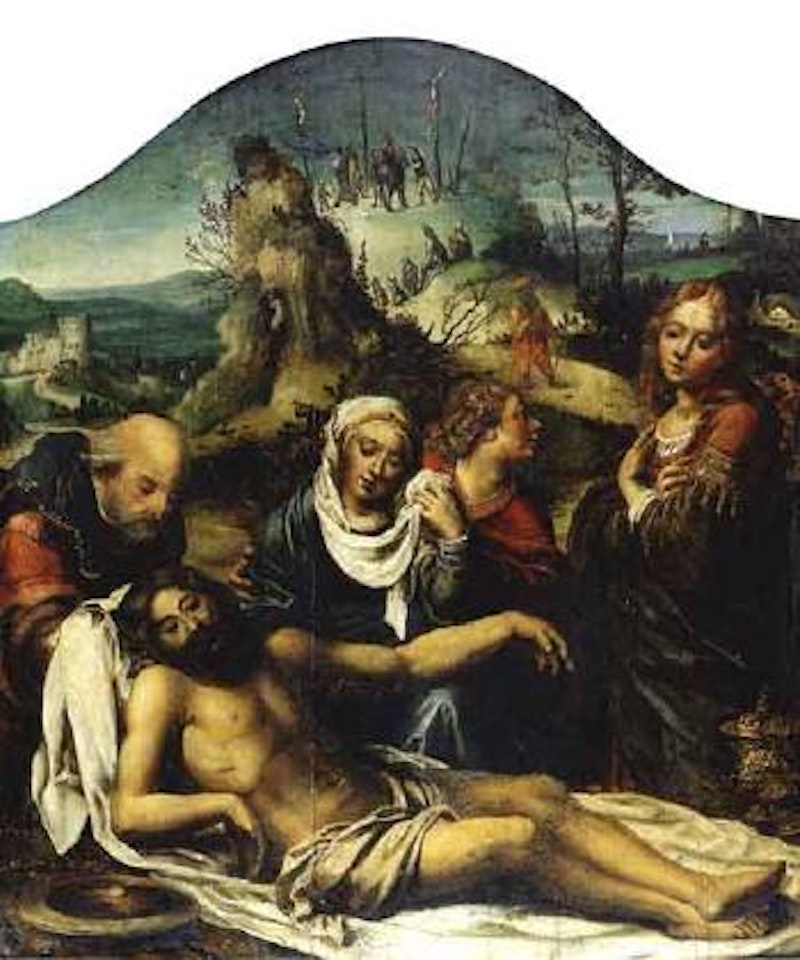 Deploration du Christ by Attributed to Pieter Coecke van Aelst I