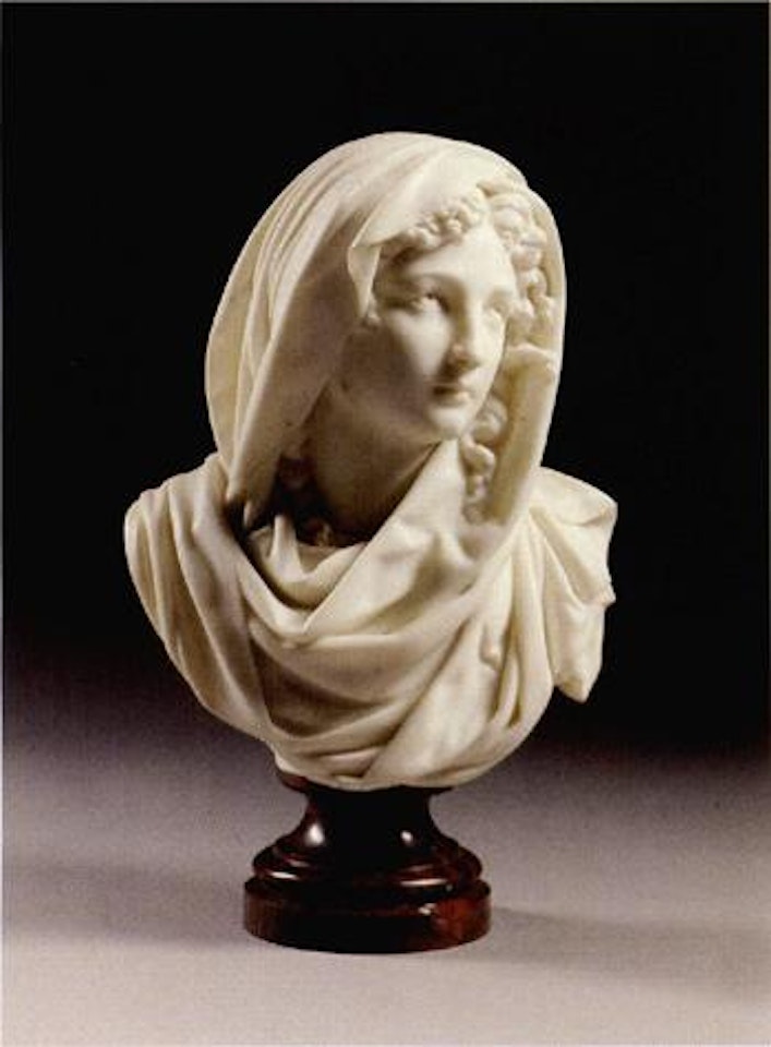 Bust of a woman by Albert-Ernest Carrier-Belleuse