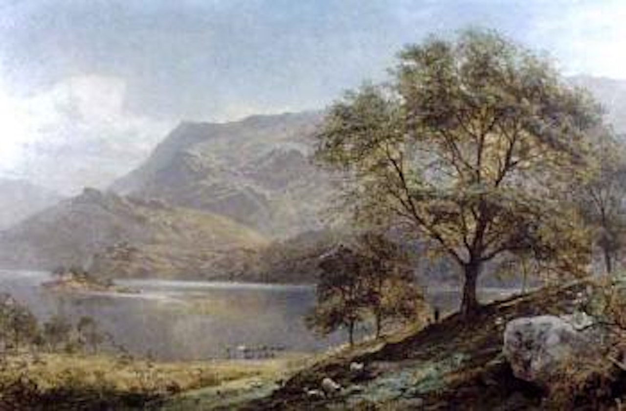 Morning - Ullswater by Benjamin Williams Leader